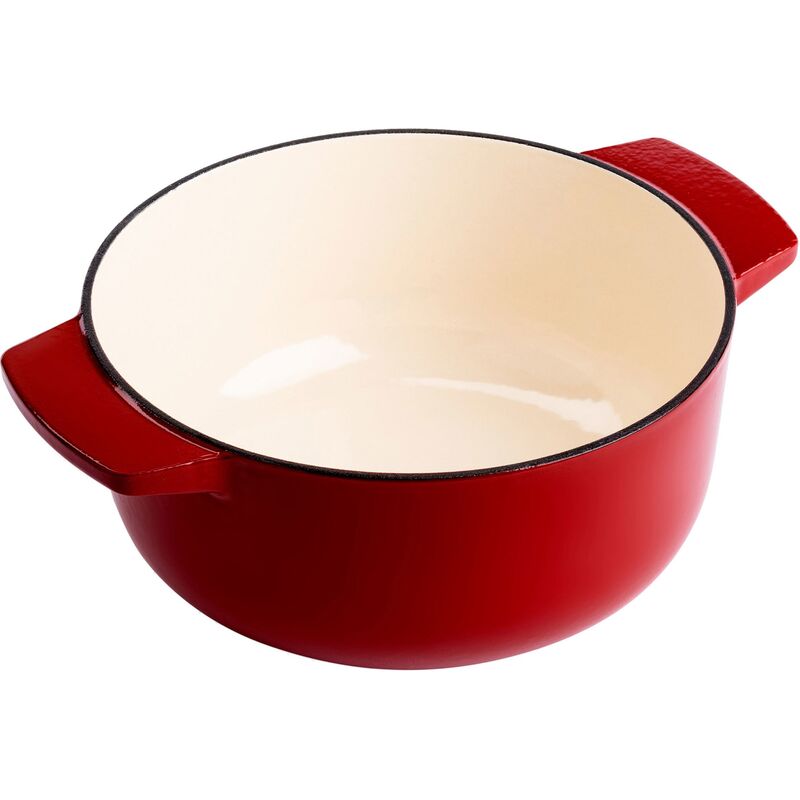Støbejernsgryde 22 cm/3,3 liter, empire red