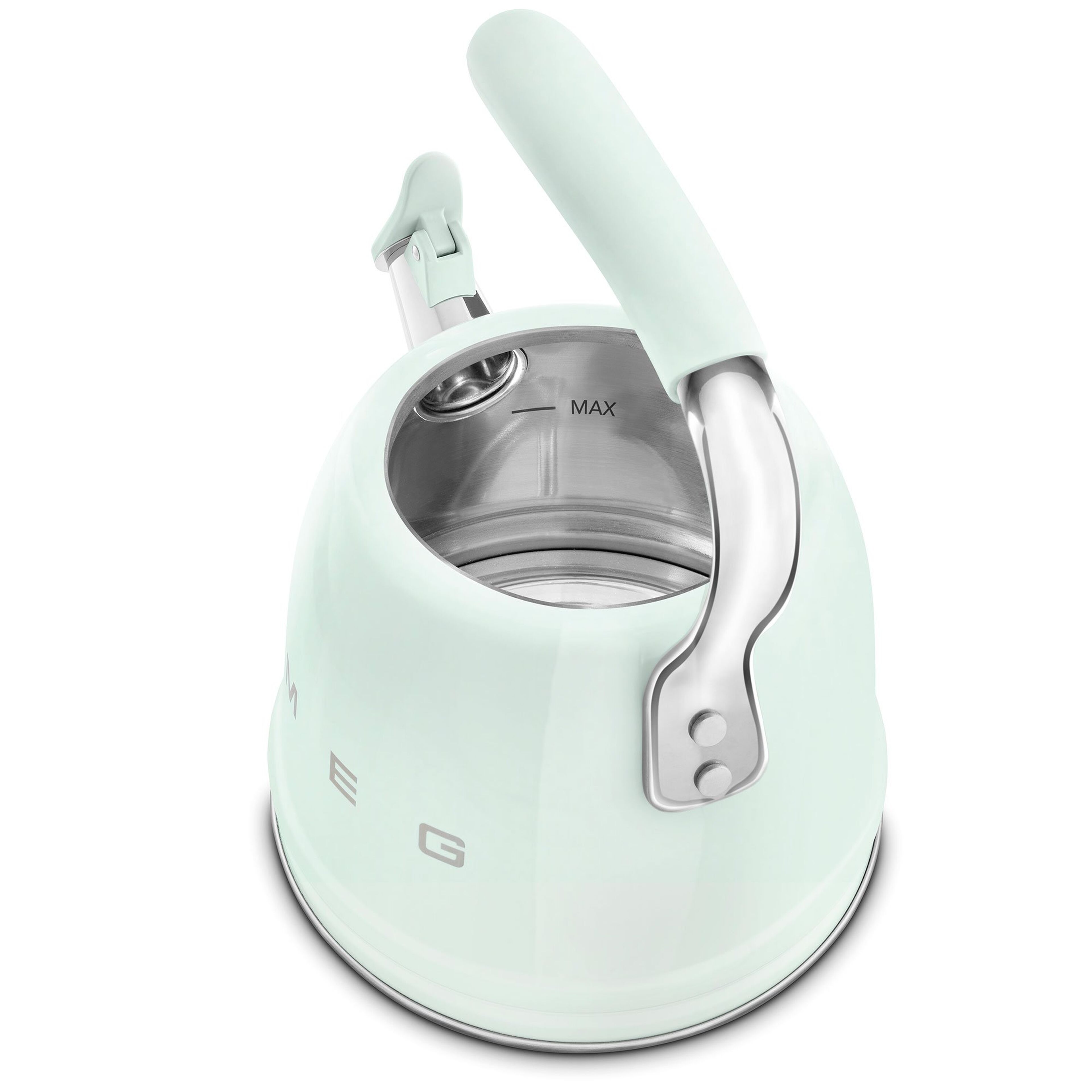 Viheltävä vesipannu 2,3 litraa, vaaleanvihreä