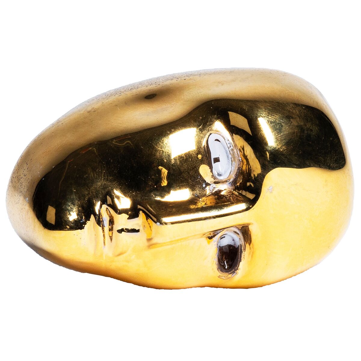 Brains When We Dance skulptur, guld