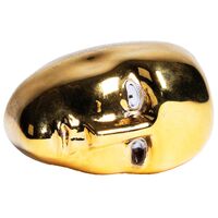 Brains When We Dance skulptur, guld