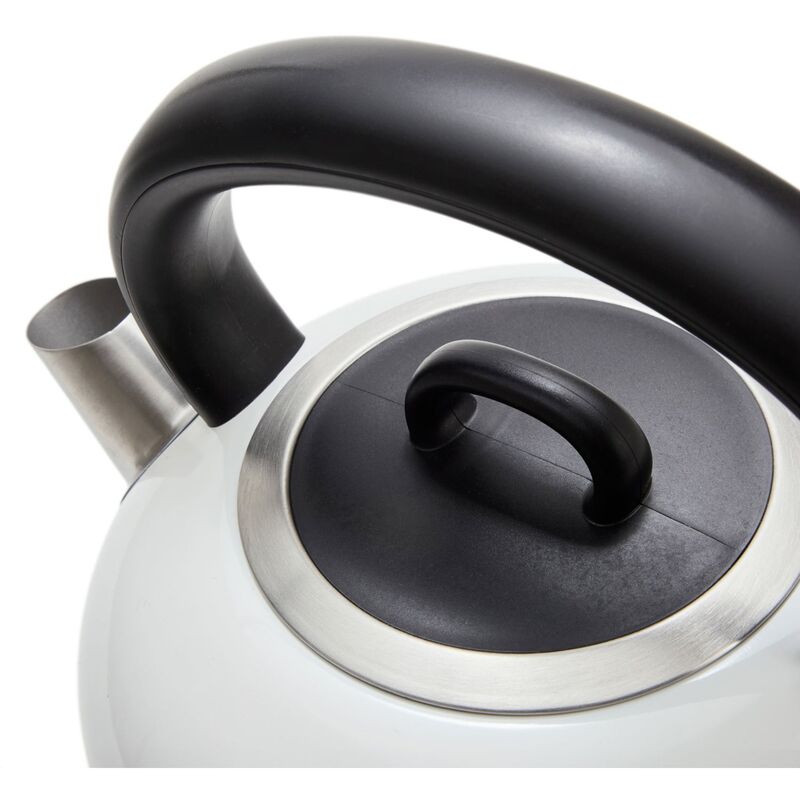 Retro Elkedel 1,7 liter, cremehvid