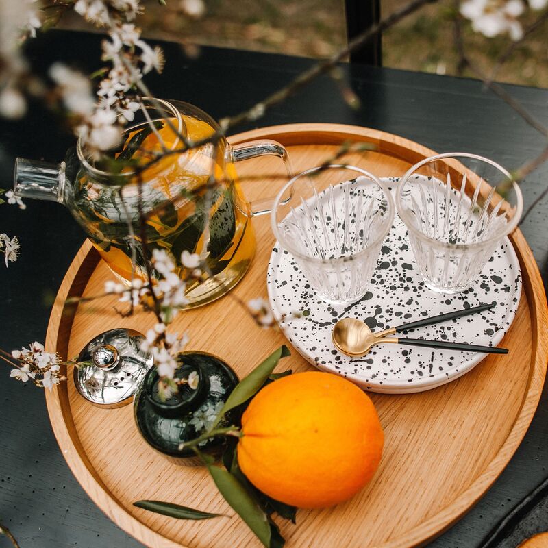 Zink vannglass 19 cl, 6-pakning