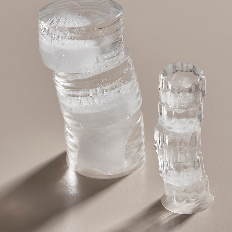 Kosta Boda Viva Iskubsform 4 stk, rosa