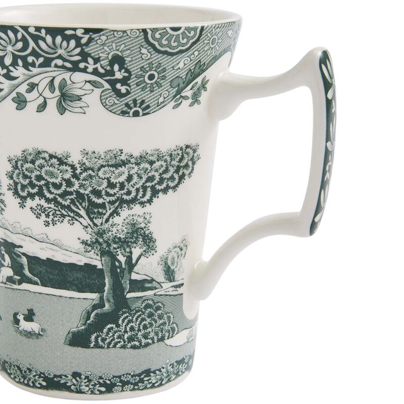 Heritage Green Italian mugg 28 cl, grön/vit