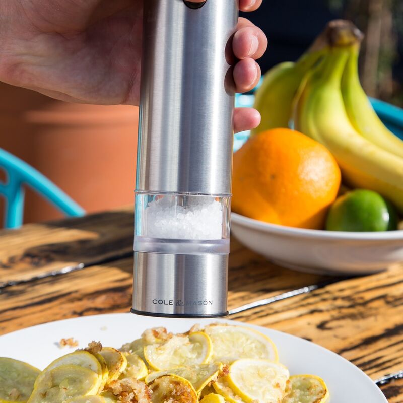 Battersea Elektriske Salt og Pepperkvern Sett