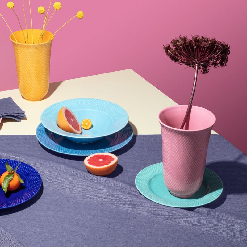 Rhombe Color lautanen, 21 cm, aqua