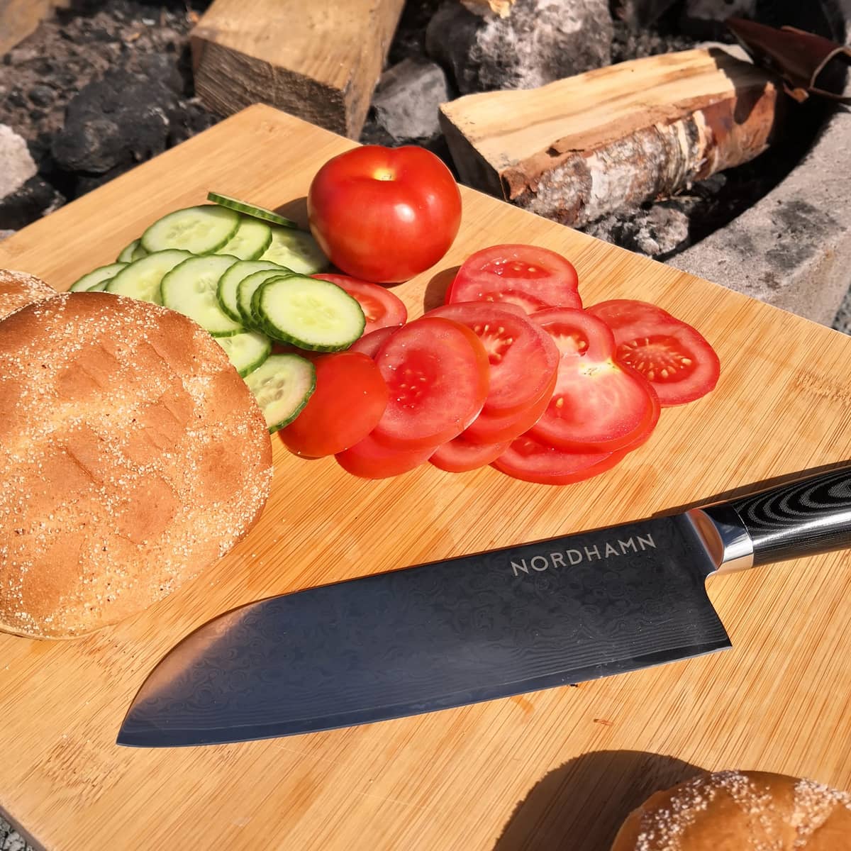 Santokukniv, 18 cm
