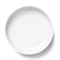 Rhombe serveringsskål 28 cm, vit