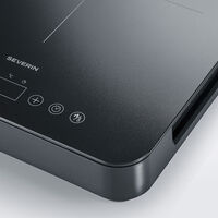 KP 1025 induktionsplatta 1 zon, svart