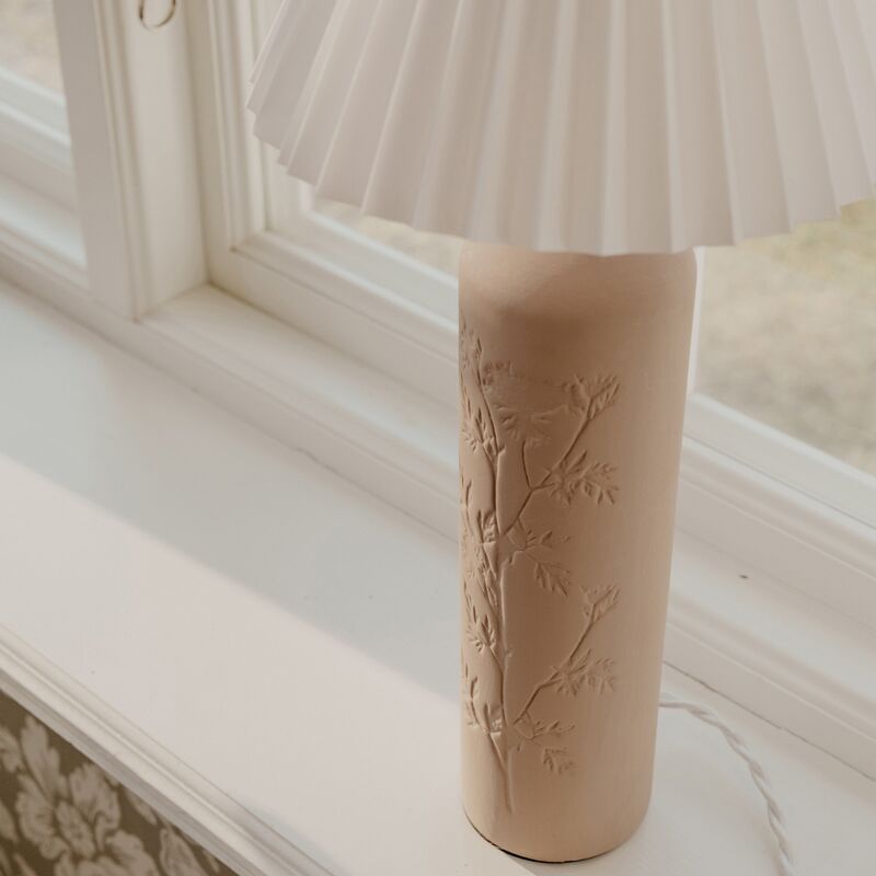 Flora Mud bordslampa, 46 cm