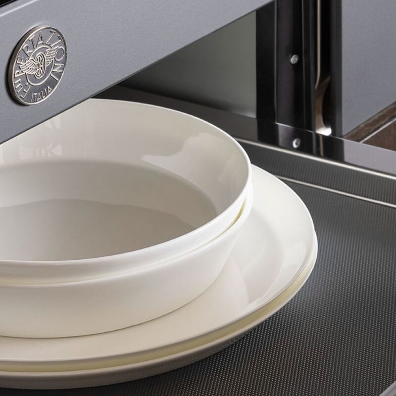 Professional varmeskuffe 15 cm, carbonio