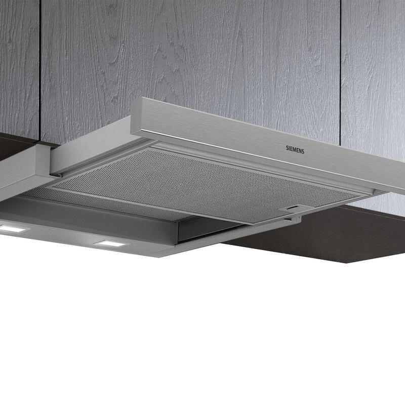 LI64MA531 iQ300 utdragbar köksfläkt, silver