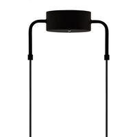 Curve pendel taklampa 50 cm, svart