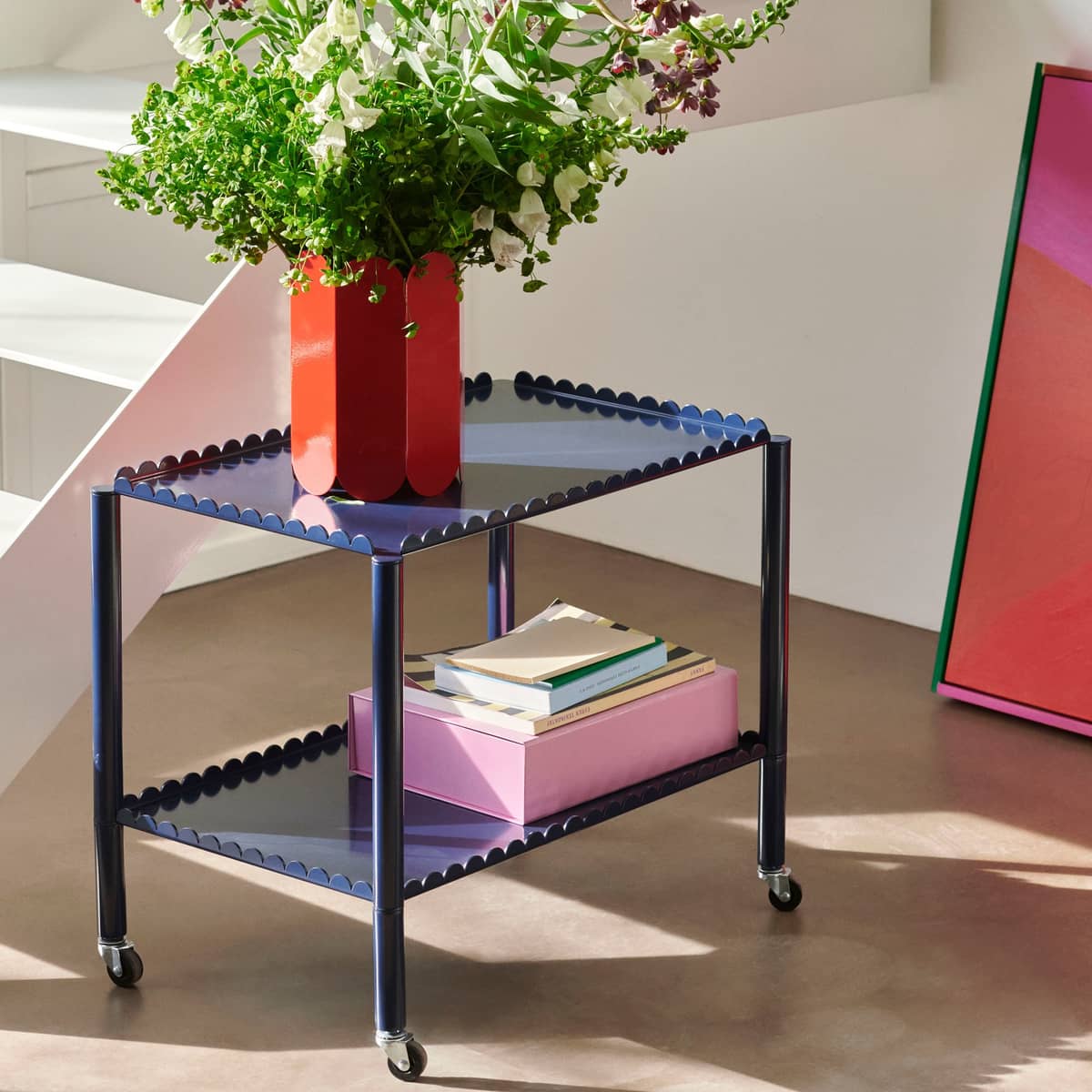 Arcs Trolley Low vagn, steel blue
