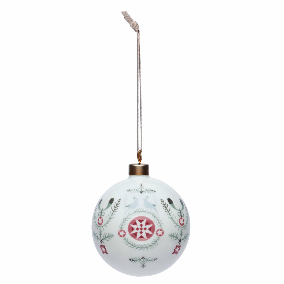 Swedish Grace Winter julekugle 8 cm