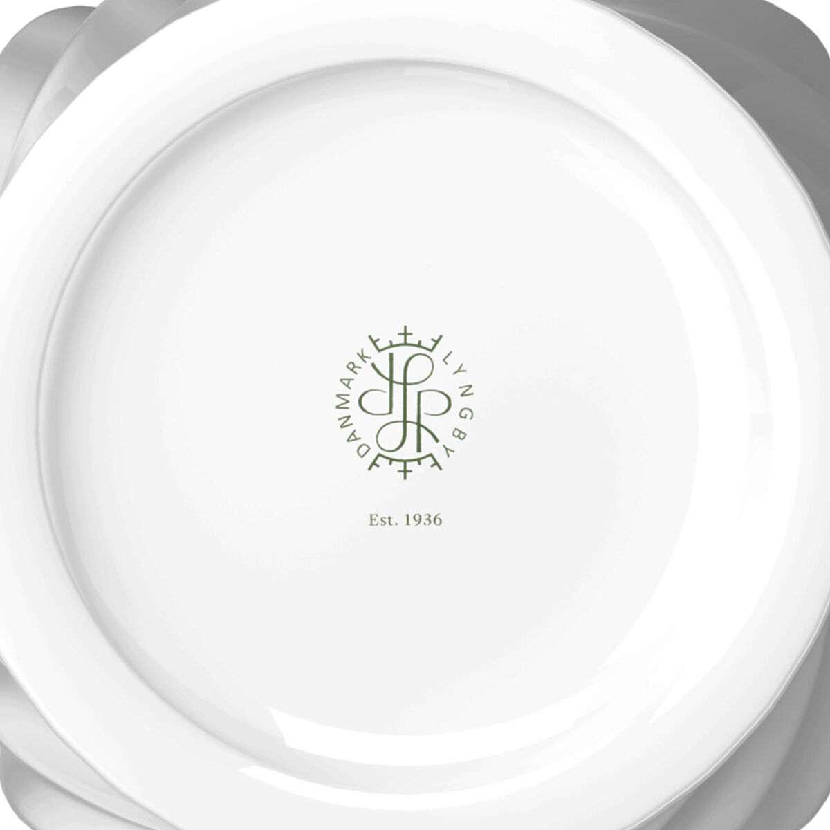 Lyngby Porcelæn Twist vase 31 cm, hvit