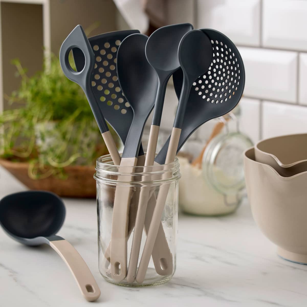 Optima Røreske m/spids 31 cm, humus