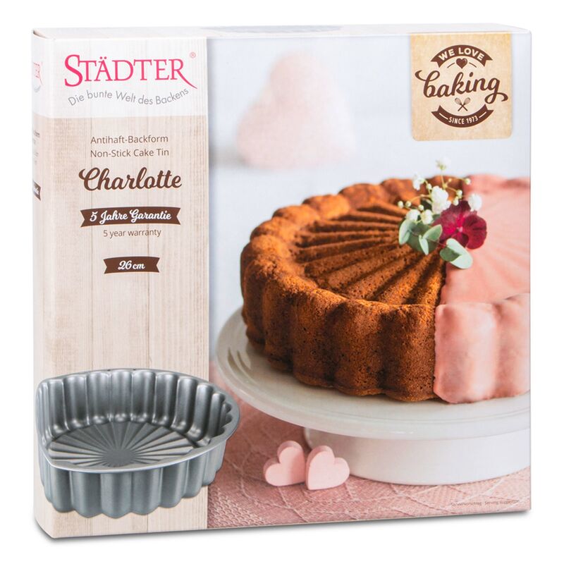 Charlotte bakform 26 cm