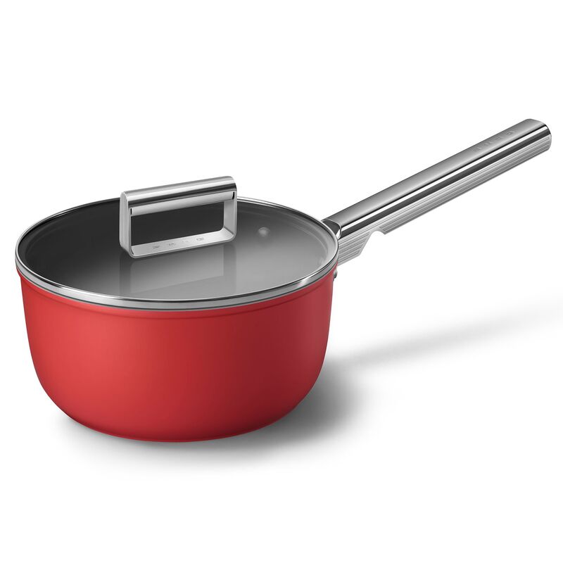 Kastrull 20 cm, röd