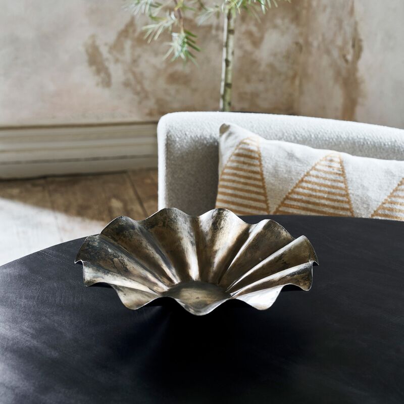 Flood kulho 35 cm, antiikinruskea