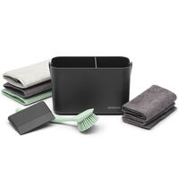 SinkSide rengjøringssett, mørkegrå