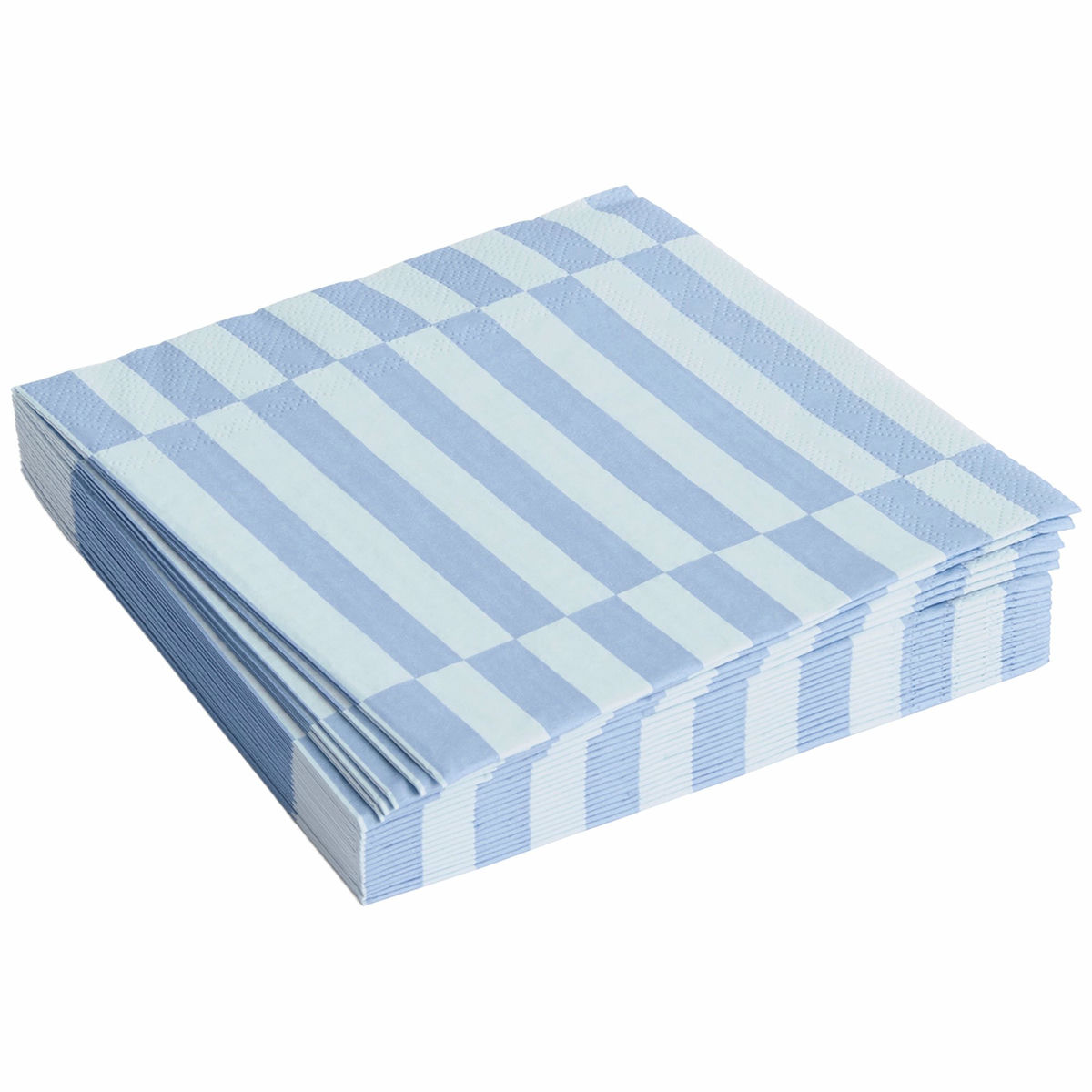 Pattern Lunch servett, light blue
