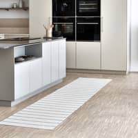 Gulvtæppe Carl, 70 x 180 cm., warm grey/fossil grey