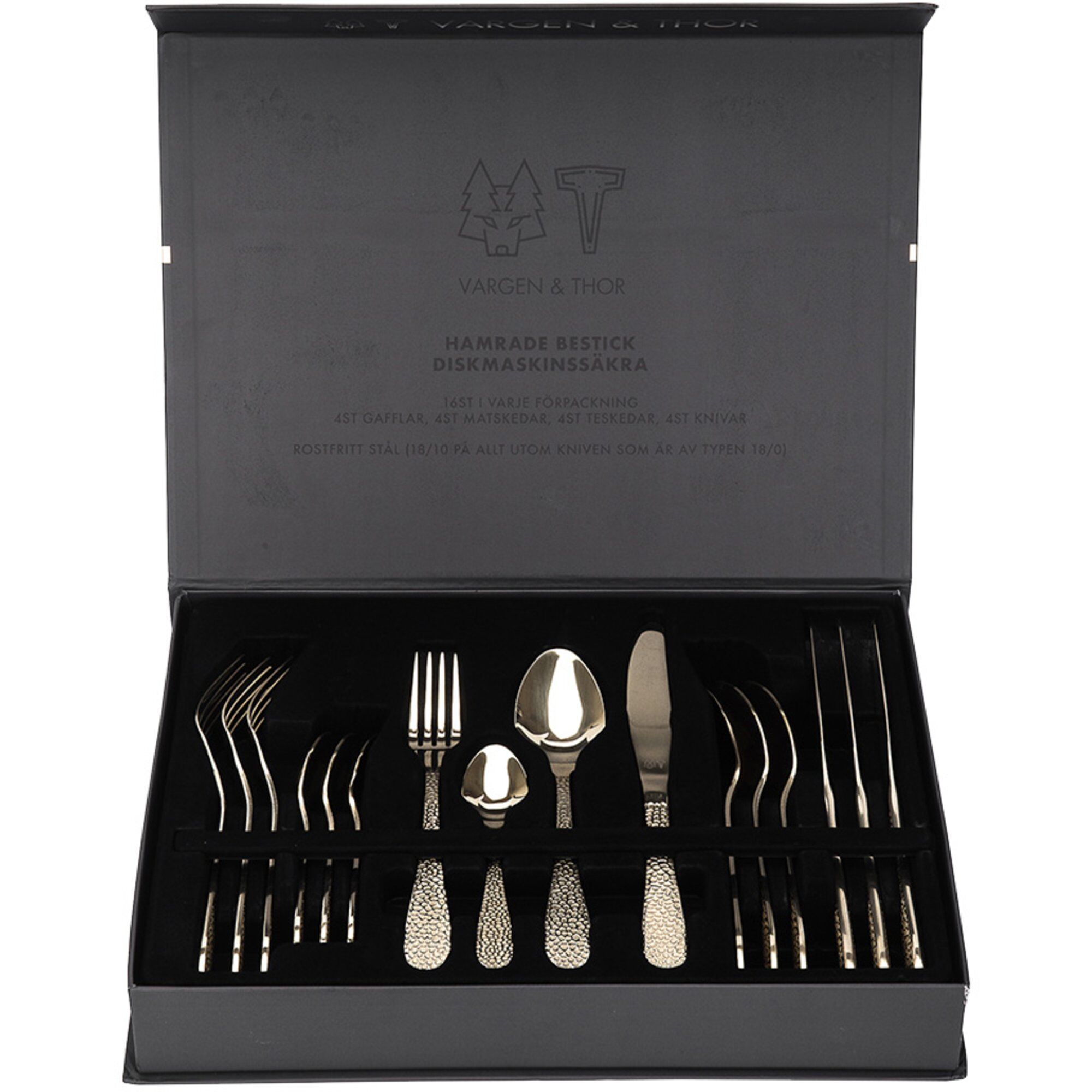 Alternativ bild 1 för Vargen & Thor FROST bestickset 16 delar, cava