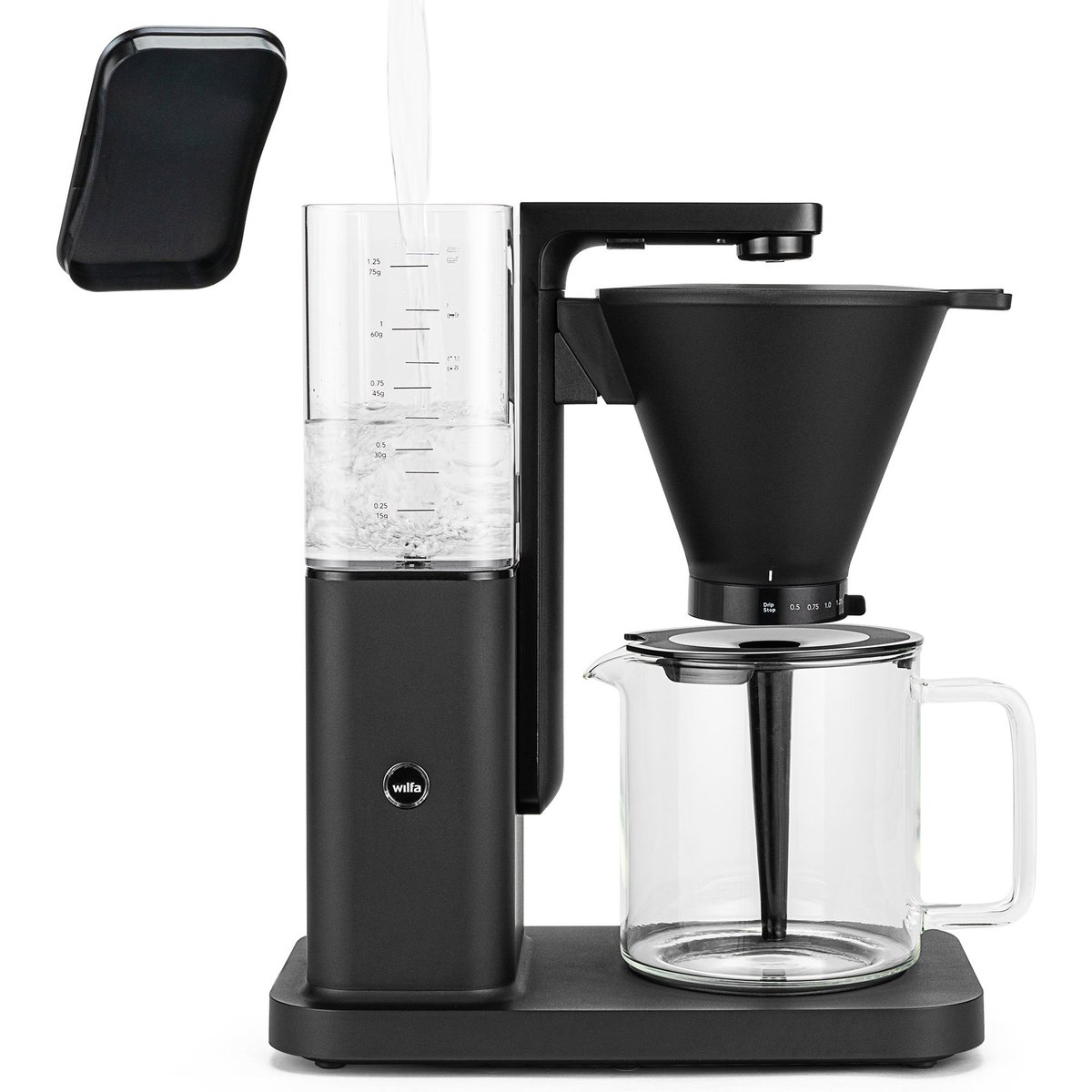 CM10B-M125 Zense kaffemaskine, sort