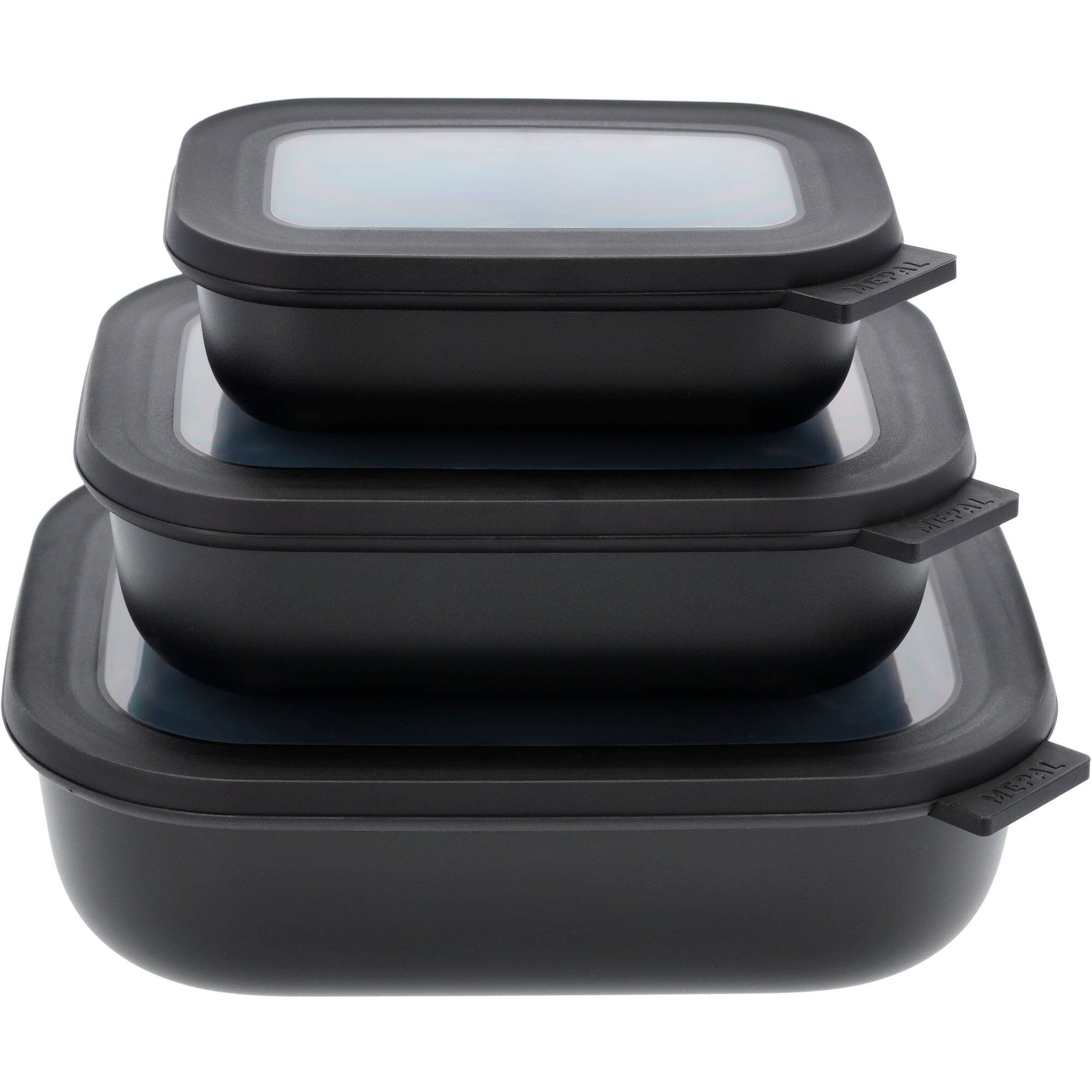 Mepal Cirqula skålesæt 3 stk., sort