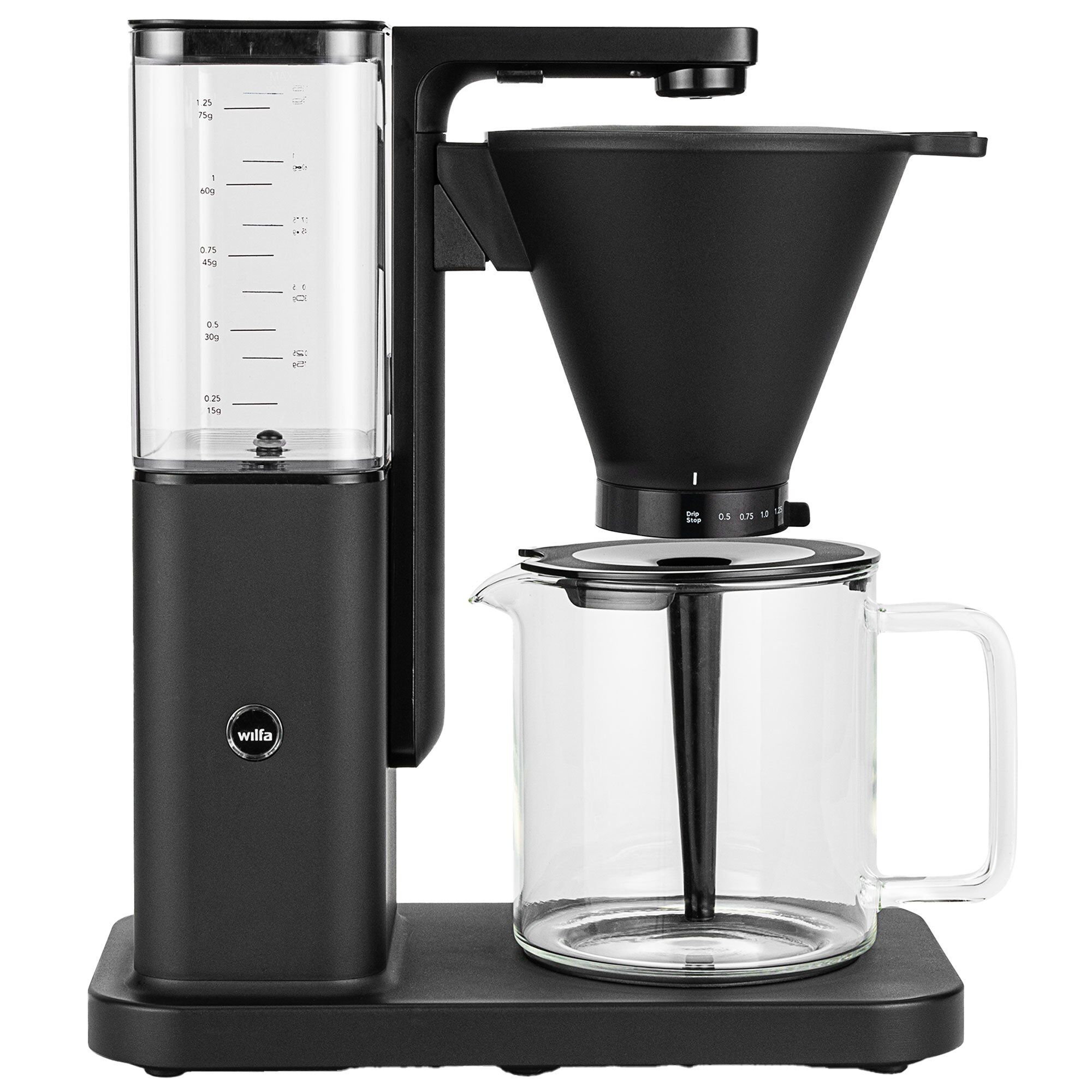 Wilfa Zense CM10AB-M125 alux kaffetrakter Svart