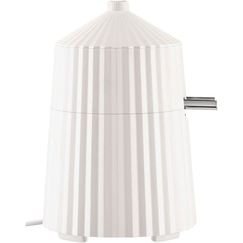 Plissé elektrisk citruspress, vit