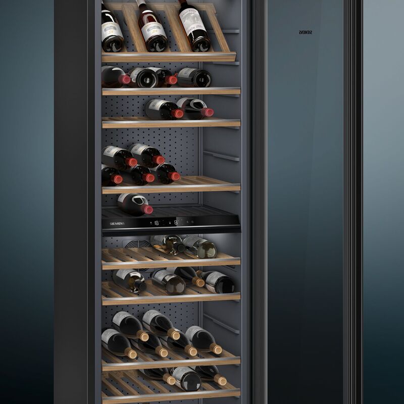 KW36KATGA iQ500 viinikaappi, blacksteel