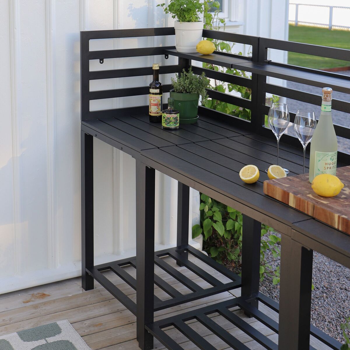 Ulkokeittiön kulmamoduuli 60 x 60 cm