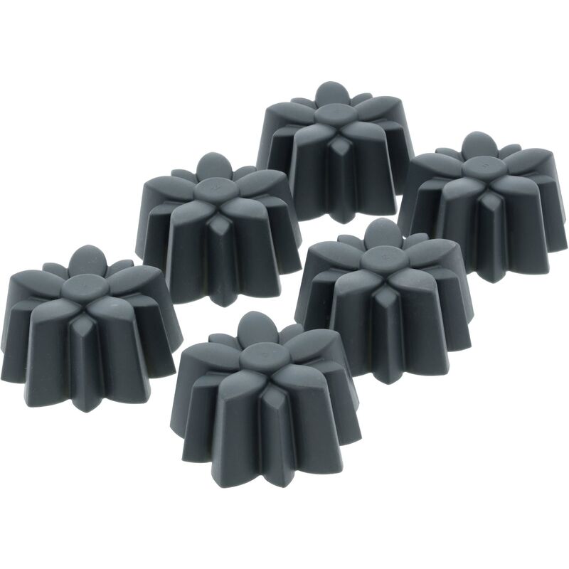 Blomma muffinsform 6 st