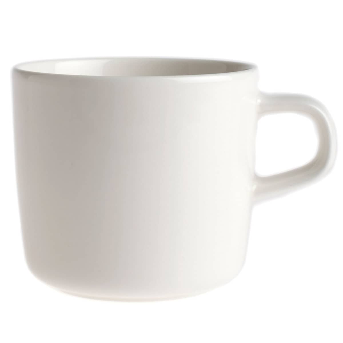 OIVA kaffekopp 2 dl, vit
