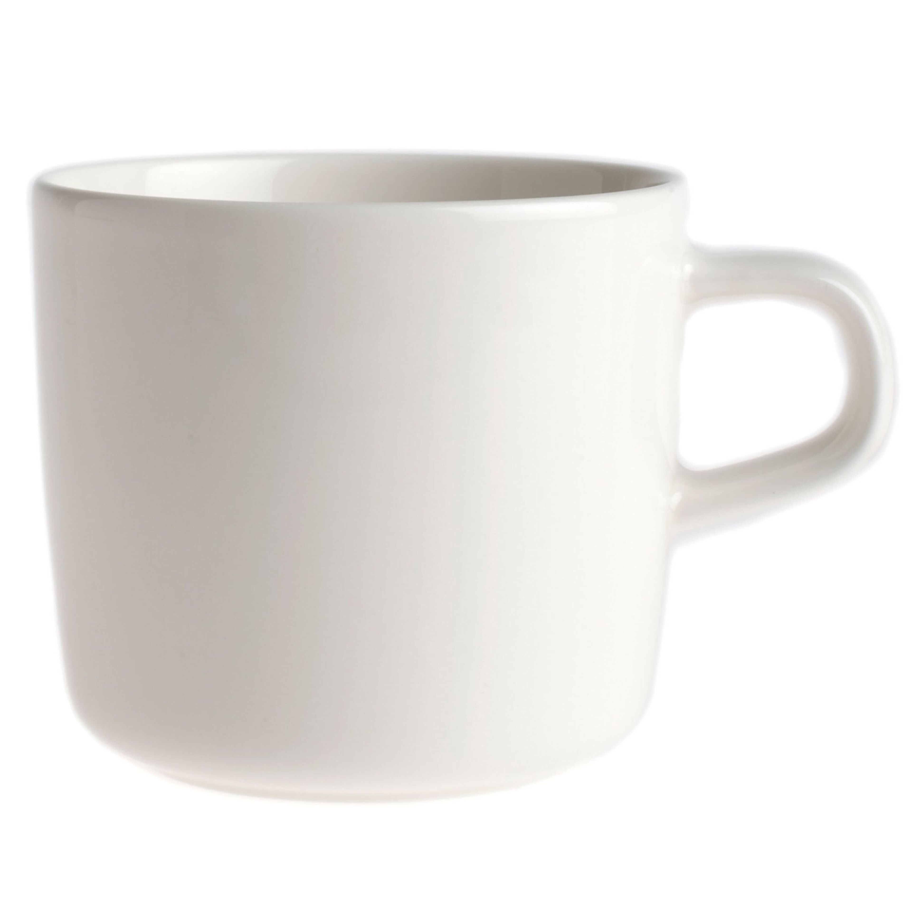 OIVA kaffekopp 2 dl, vit