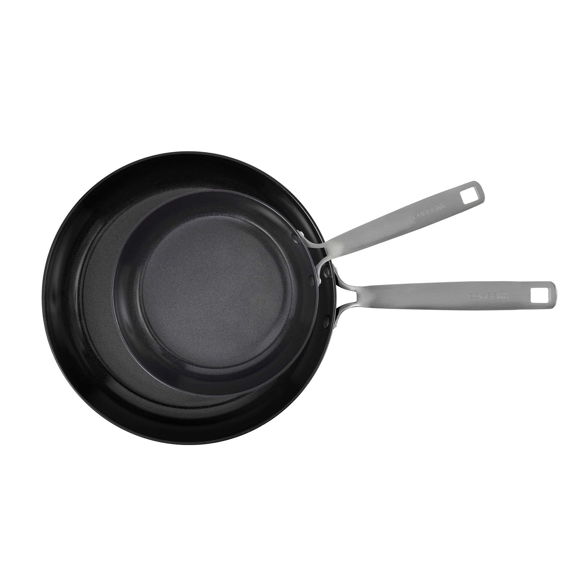 Combekk Stegepandesæt 2 dele 20+28 cm, sort