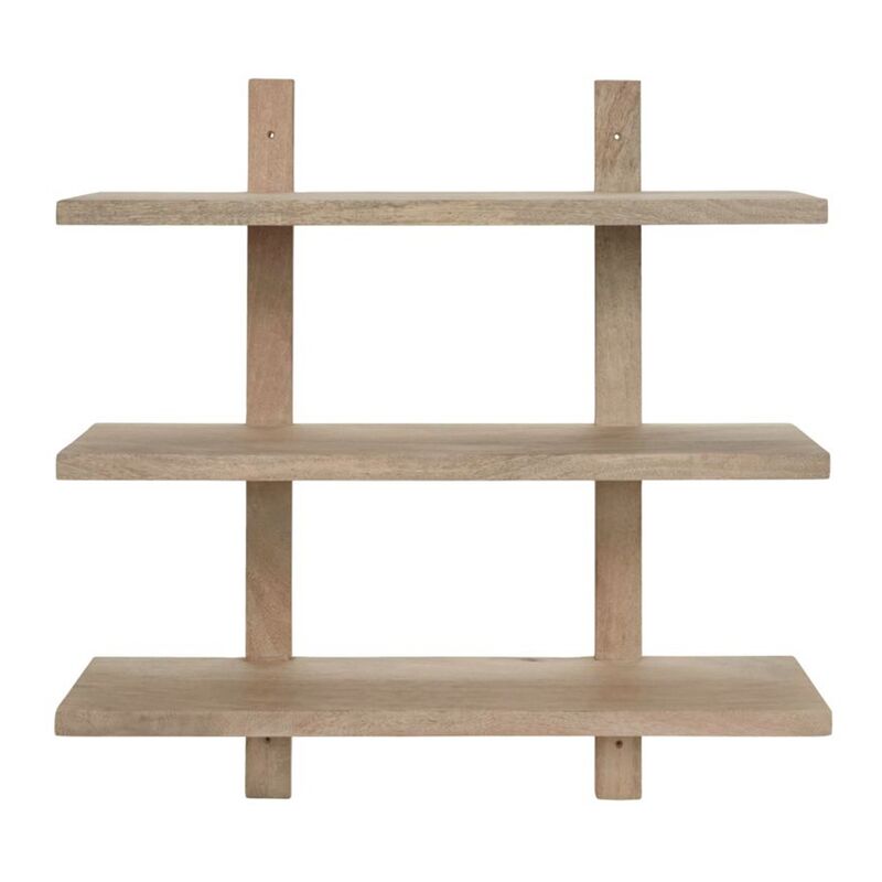 Set hylla 75 cm, natur