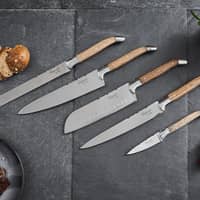 Kockknivset 5 delar, Oak