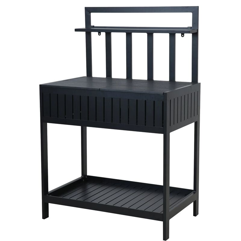 Utekjøkken med oppbevaring 90 x 56 cm