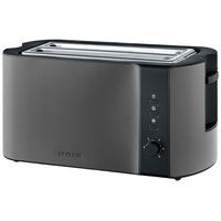 AT 9341 brødrister 4 skiver, dark inox