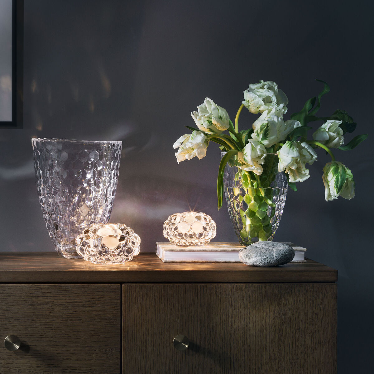 Hallon Vase Klar 16 cm