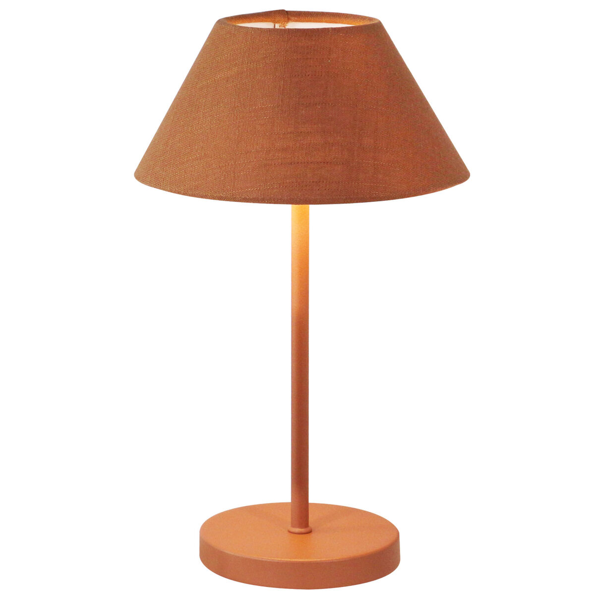 Teya Portabel bordlampe, terracotta