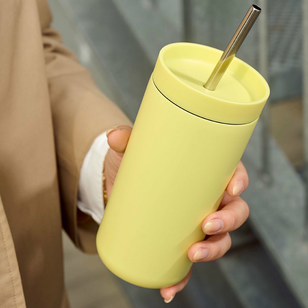 To Go Sip termokopp med sugerør 40 cl, laevis