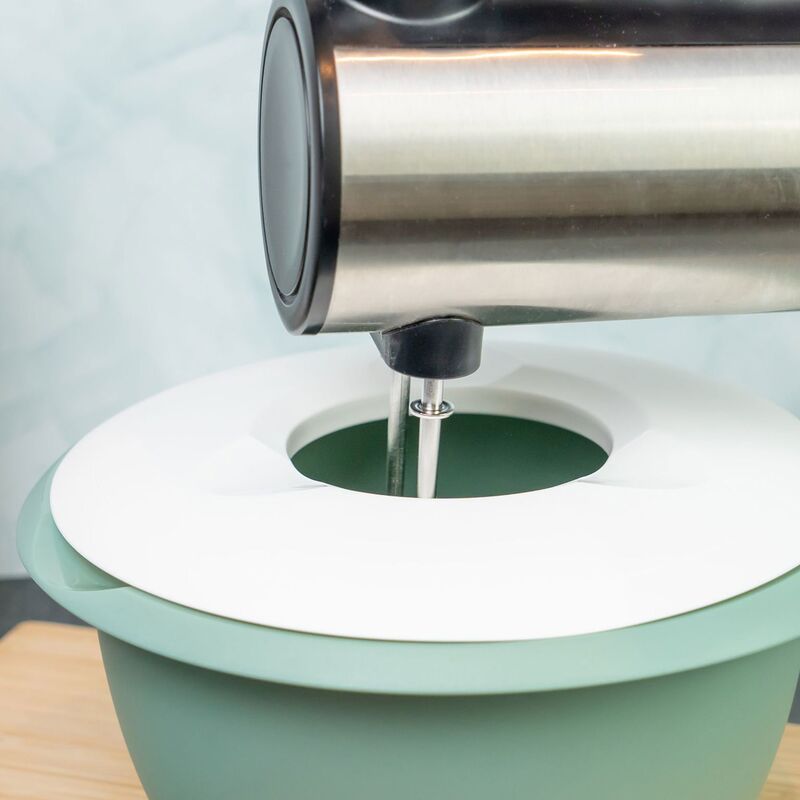 Røreskål 2,5 liter, mint/hvid