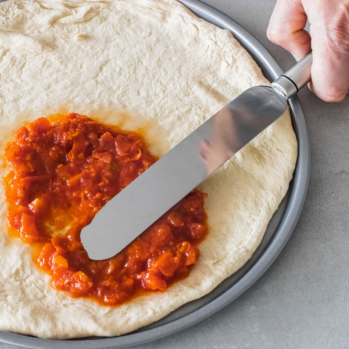 Pro Palett 34 cm Rostfritt stål