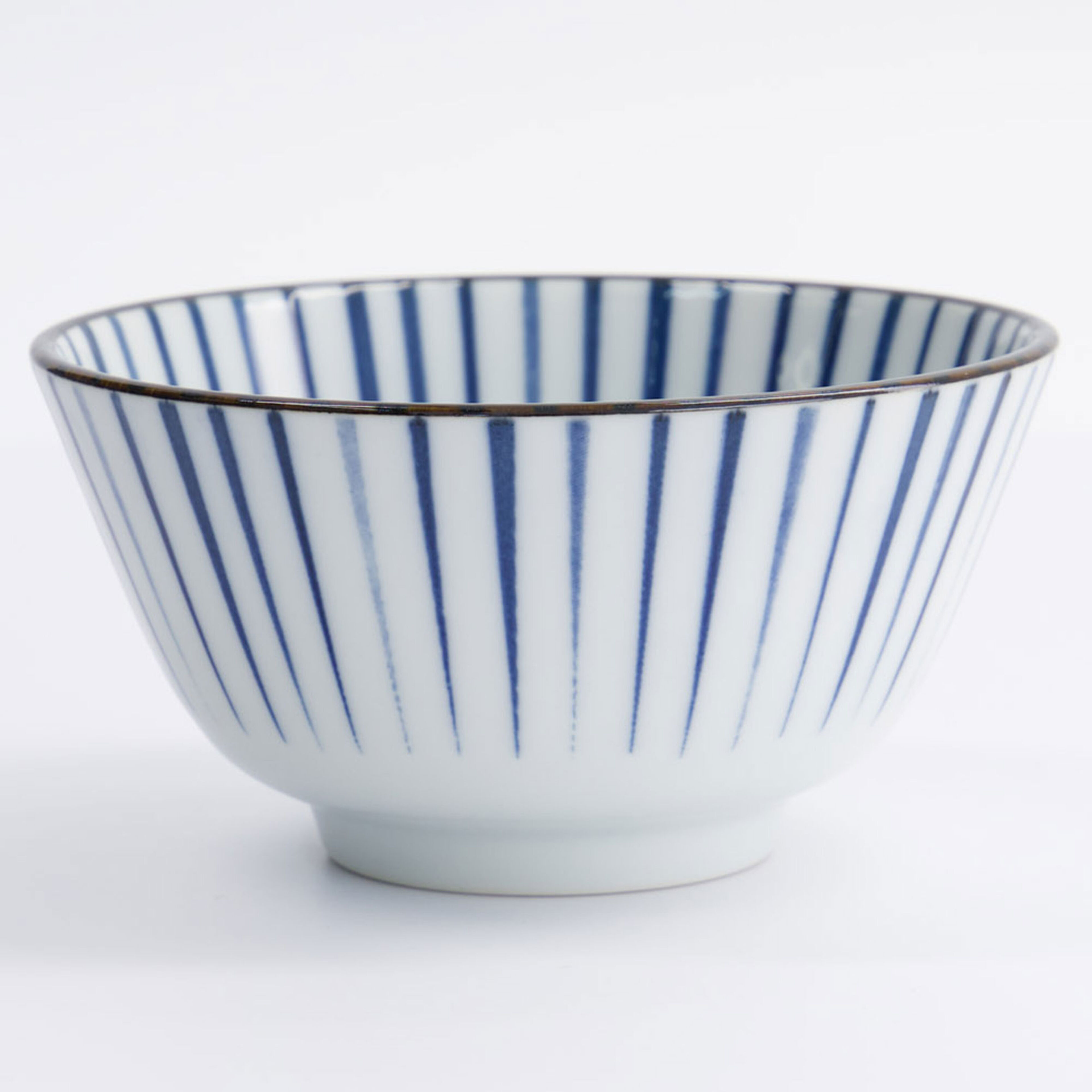 Tokyo Design Studio Natsu Tokusa skål 350 ml, blå/vit