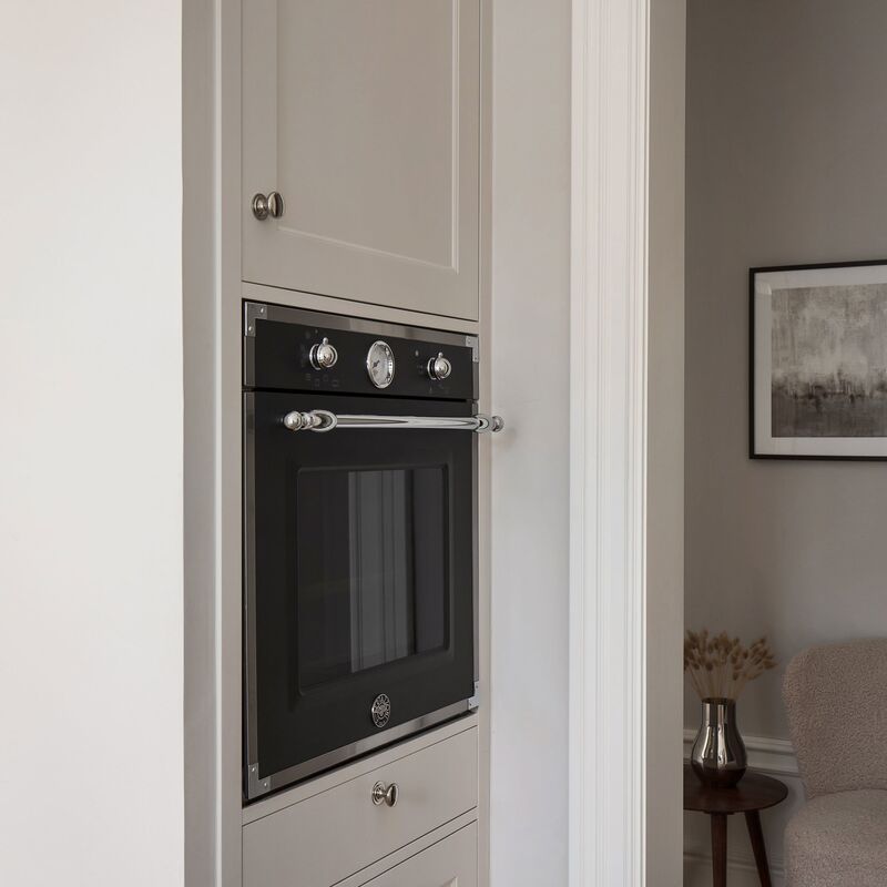 F609HEREKT Heritage indbygget ovn sort 60 cm.