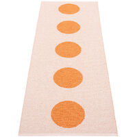 Pappelina Vera Pop Tæppe 70x200 cm, orange/pink